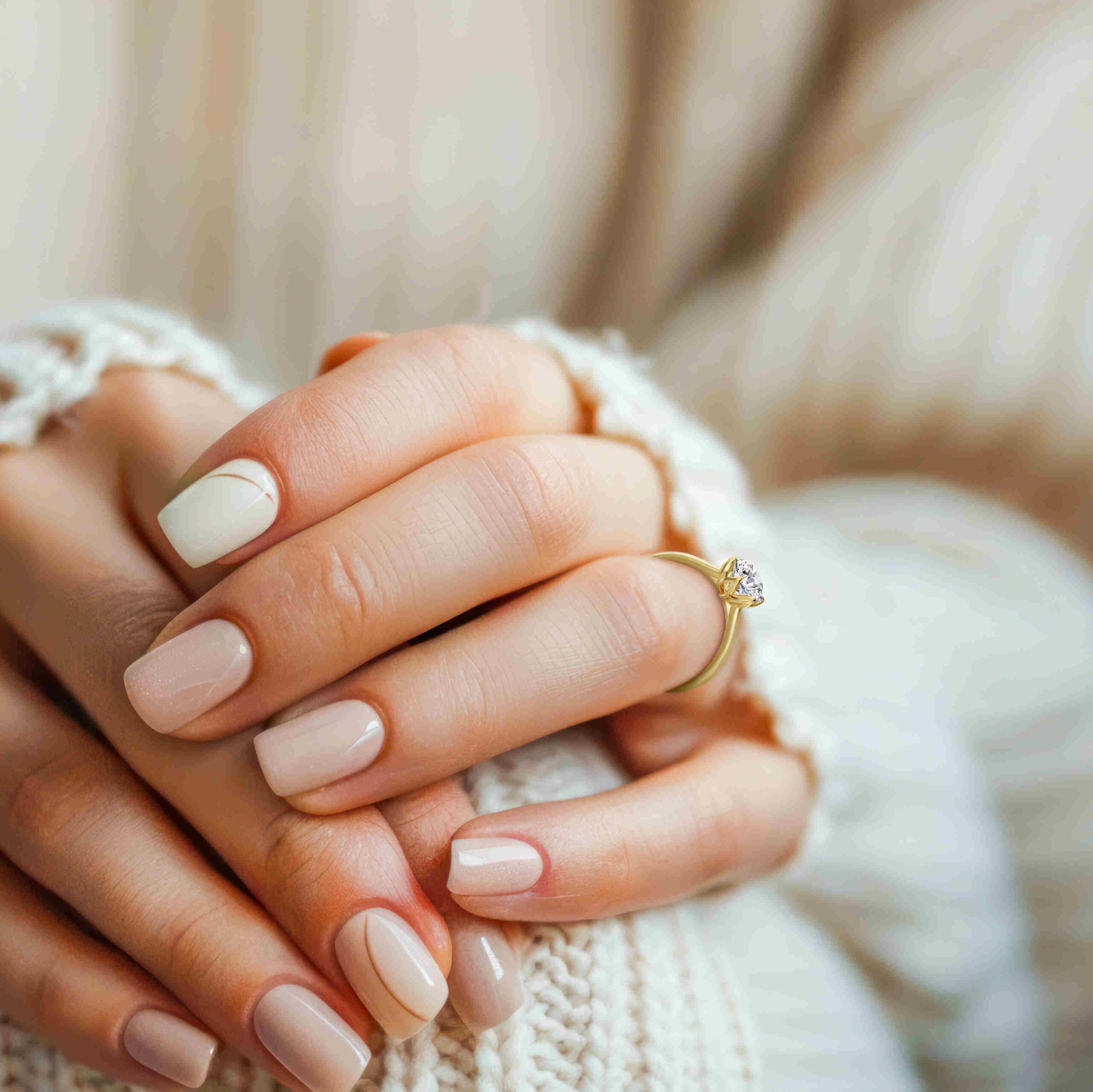 Bridgette engagement ring in yellow gold
